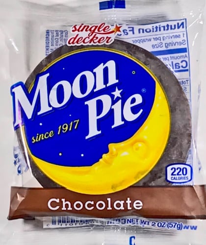 Moon Pie® Chocolate Single Decker Pies Perspective: bottom