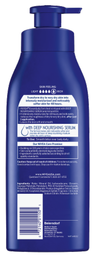 NIVEA Essentially Enriched Body Lotion Perspective: bottom