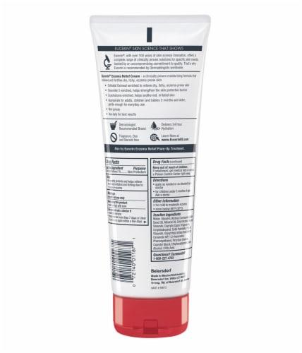 Eucerin Eczema Relief Body Cream Perspective: bottom
