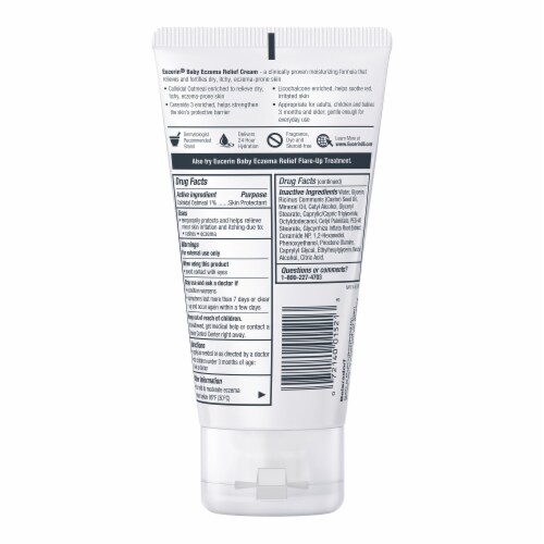 Eucerin Baby Eczema Relief Body Cream, Steroid & Fragrance Free For 3+ Months Of Age Perspective: bottom