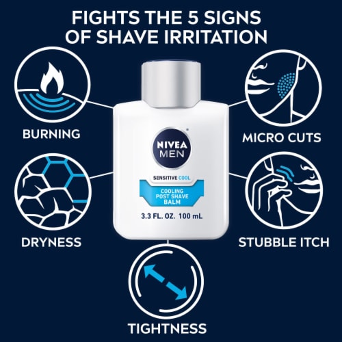 NIVEA MEN Sensitive Cooling Post Shave Balm Perspective: bottom