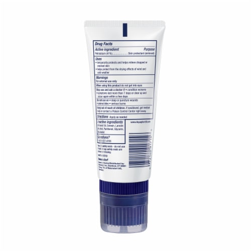 Aquaphor Healing Ointment Advanced Therapy Skin Protectant with Touch-Free Applicator Perspective: bottom