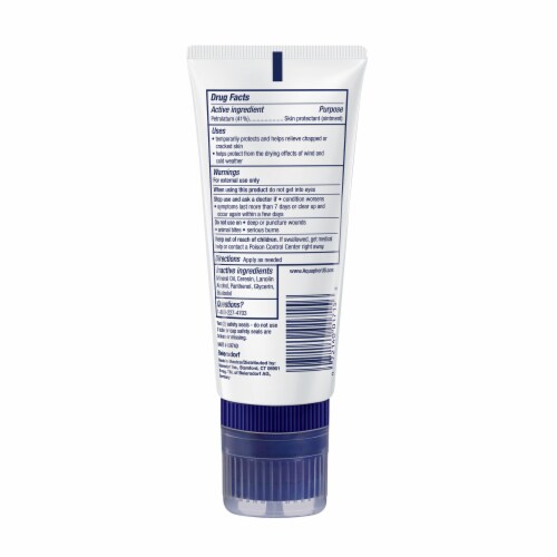 Aquaphor Healing Ointment Advanced Therapy Skin Protectant with Touch-Free Applicator Perspective: bottom