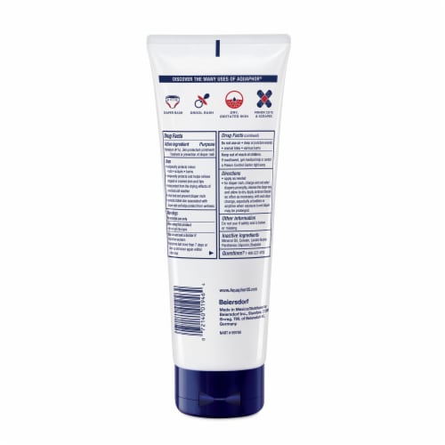 Aquaphor Baby Healing Ointment Advanced Therapy Skin Protectant, Dry Skin and Diaper Rash Ointment Perspective: bottom