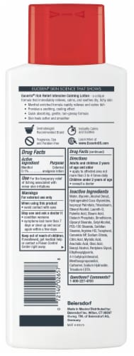Eucerin Itch Relief Intensive Calming Body Lotion, Unscented Lotion For Dry, Itchy Skin Perspective: bottom