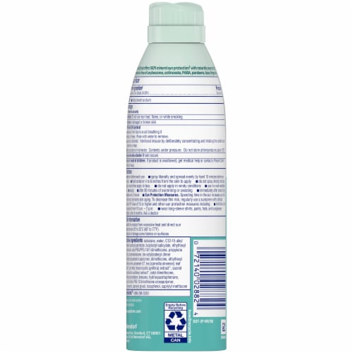 Coppertone Pure And Simple Kids Spray Sunscreen, Spf 50 Broad Spectrum Sunscreen For Kids Perspective: bottom