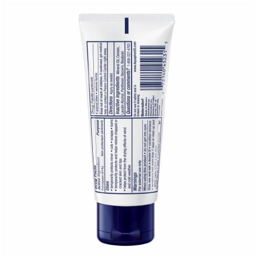Aquaphor Advanced Therapy Healing Ointment Skin Protectant Tube Perspective: bottom