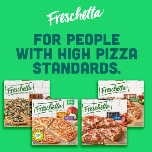 Freschetta Garden Veggie Thin Crust Frozen Pizza Perspective: bottom
