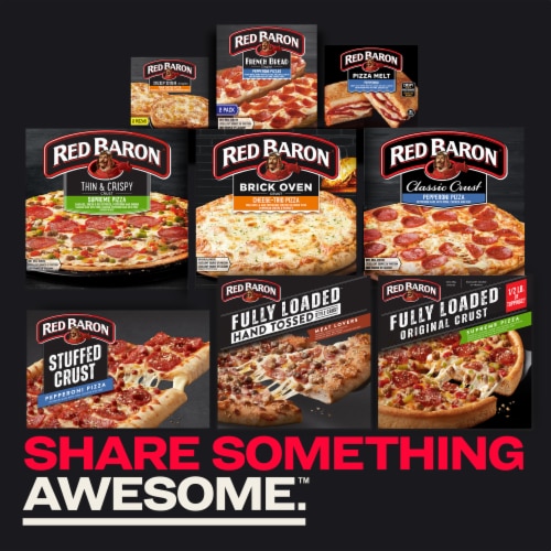 Red Baron® Four Cheese Frozen Pizza Melt Perspective: bottom