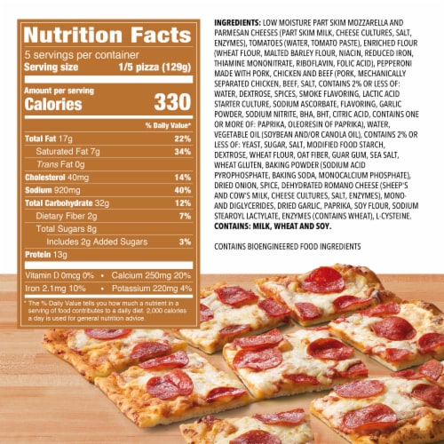 Freschetta® Pepperoni Brick Oven Crust Frozen Pizza Perspective: bottom