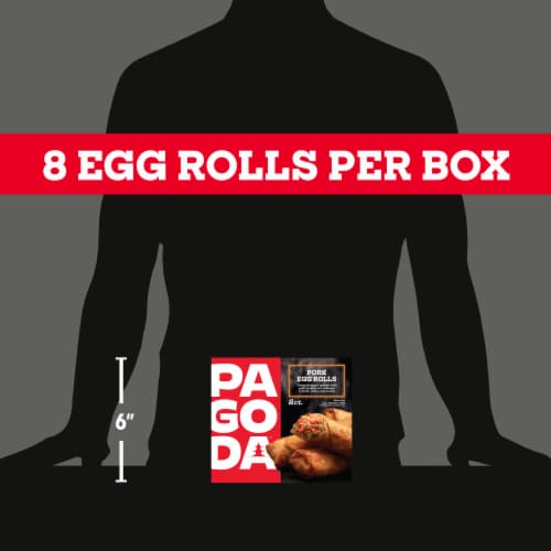 PAGODA® Pork Egg Rolls Perspective: bottom