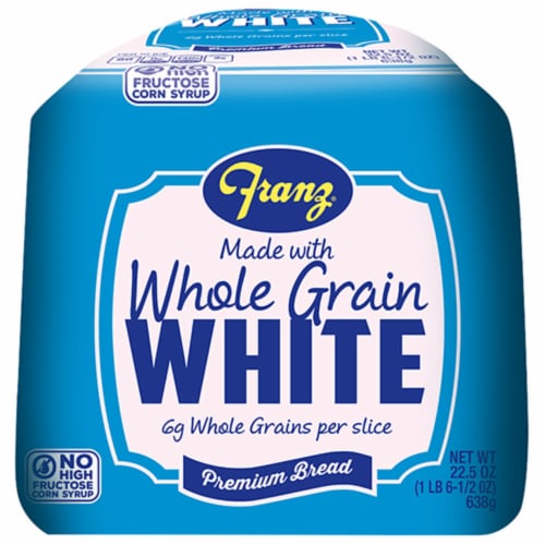 Franz® Whole Grain White Bread Perspective: bottom