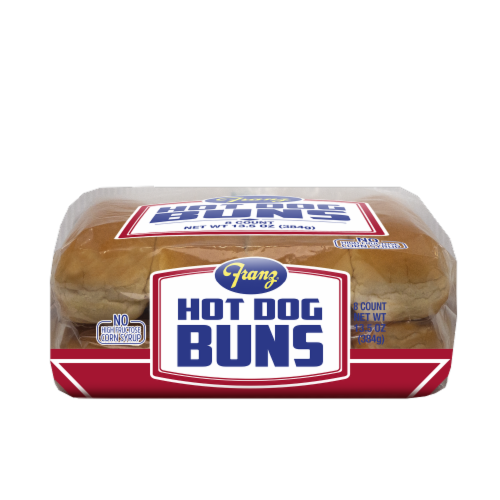 Franz Hot Dog Buns Perspective: bottom