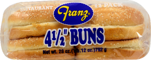 Franz® Enriched Sesame Hamburger Buns Perspective: bottom