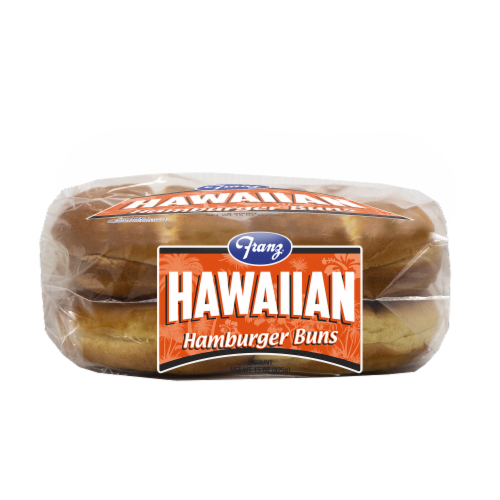 Franz® Hawaiian Hamburger Buns Perspective: bottom