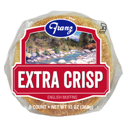 Franz® Extra Crisp English Muffins Perspective: bottom
