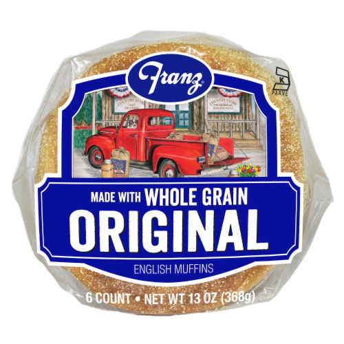 Franz® Whole Grain Original English Muffins Perspective: bottom