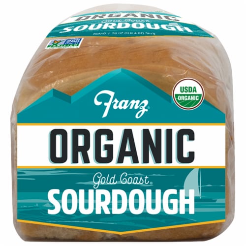 Franz® Organic Gold Coast Sourdough Bread Perspective: bottom