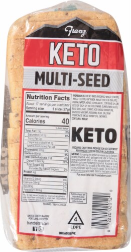 Franz Keto Multi-Seed Bread Perspective: bottom