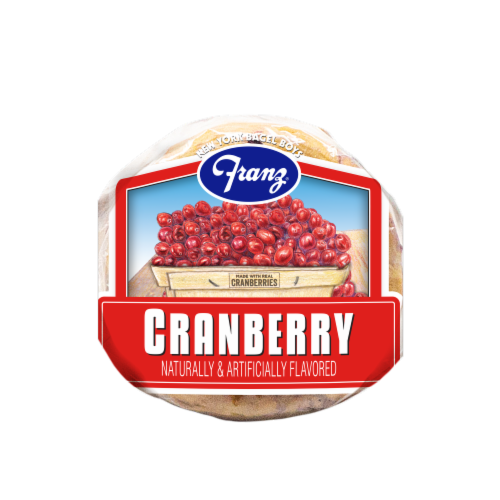 Franz® Cranberry Premium Bagels Perspective: bottom