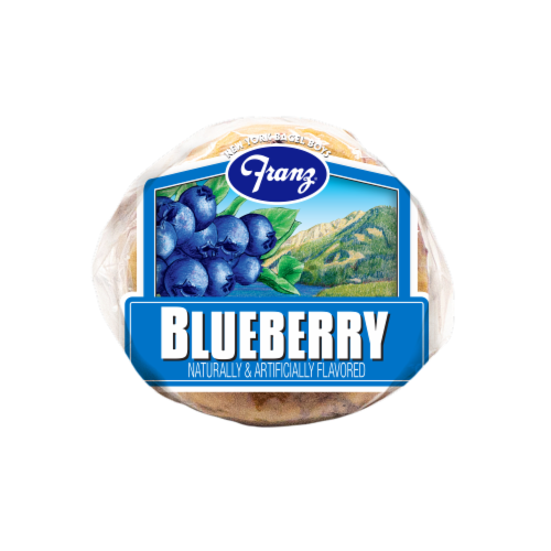 Franz® New York Bagel Boys® Blueberry Premium Bagels Perspective: bottom