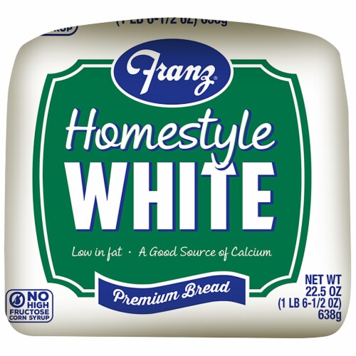 Franz® Homestyle Split Top White Bread Perspective: bottom