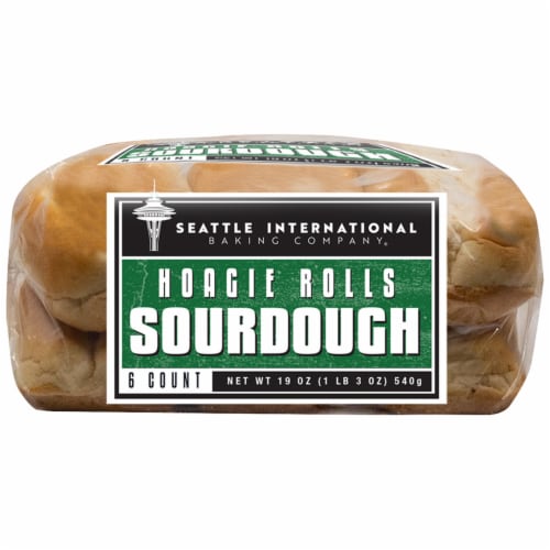 Seattle International Baking Company Sourdough Hoagie Rolls Perspective: bottom