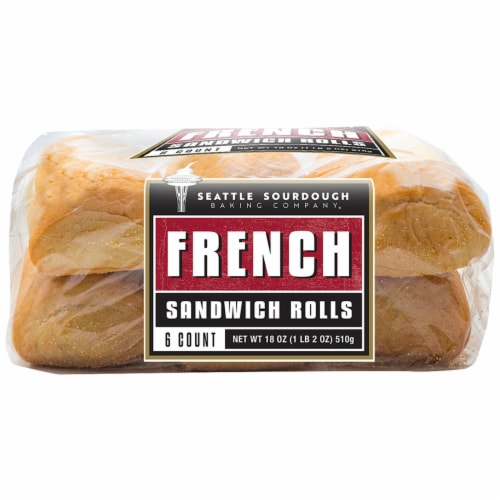 Seattle Sourdough Baking Co. French Sandwich Rolls Perspective: bottom