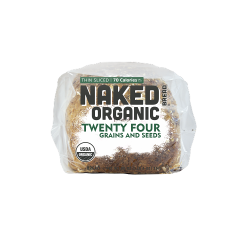 Naked Bread® Twenty Four Grains and Seeds Thin Sliced Bread Perspective: bottom