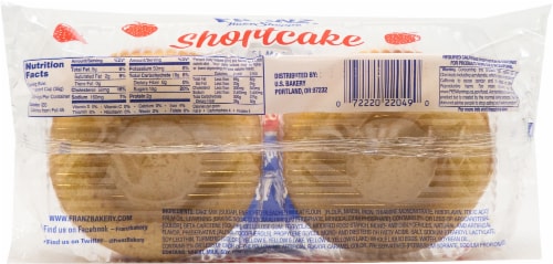 Franz® Bake Shoppe Shortcakes Perspective: bottom