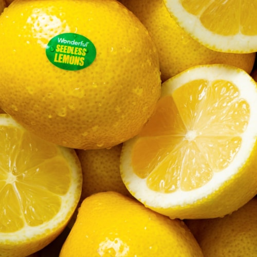 Wonderful Seedless Lemons Perspective: bottom