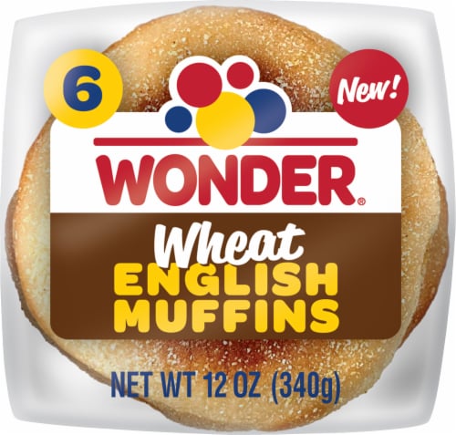 Wonder Wheat English Muffins Perspective: bottom