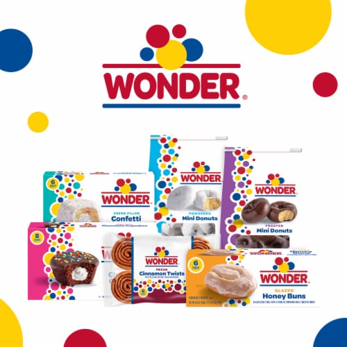 Wonder Glazed Honey Buns Perspective: bottom