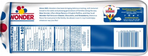 Wonder® Plain English Muffins Perspective: bottom