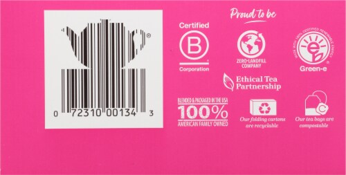 Bigelow® Raspberry Royale Black Tea Bags Perspective: bottom