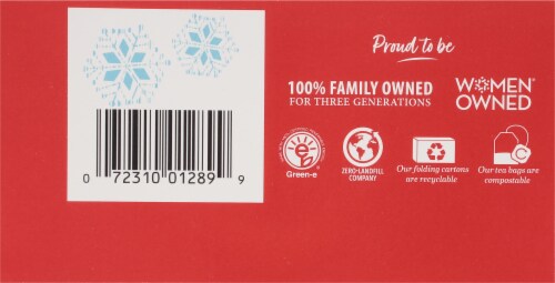 Bigelow® Peppermint Bark Caffeine Free Herbal Tea Bags Perspective: bottom