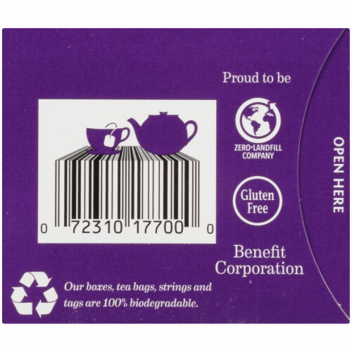 Bigelow Steep Organic Early Grey Black Tea Perspective: bottom