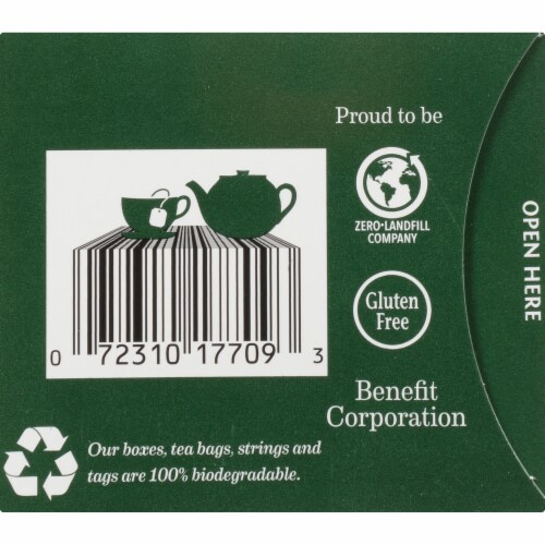 Bigelow Steep Organic Mint Herbal Tea Perspective: bottom