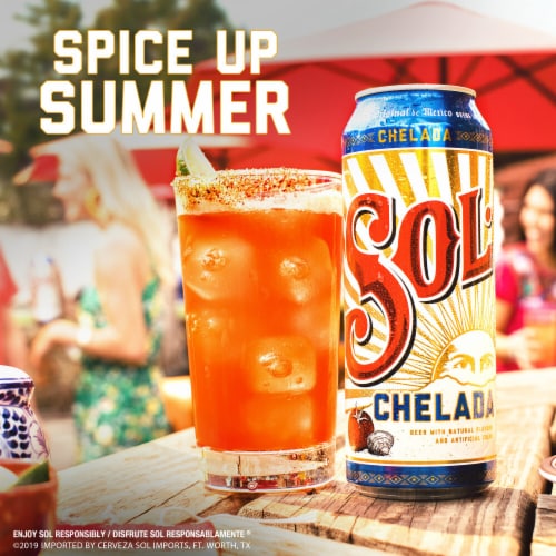 Sol Cerveza Mexican Import Lager Beer Perspective: bottom
