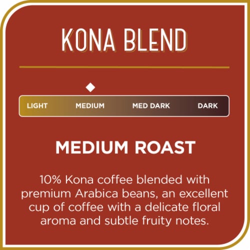 Don Francisco's® Coffee Family Reserve Kona Blend Medium Roast Ground Coffee Perspective: bottom