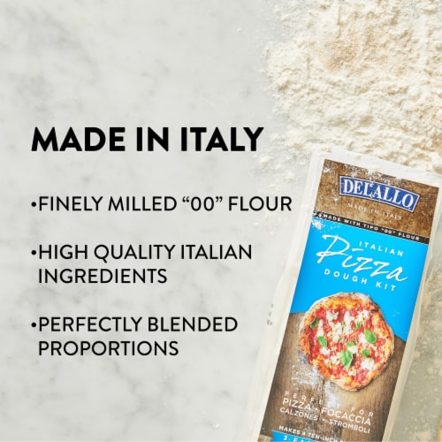 DeLallo® Italian Pizza Dough Kit Perspective: bottom