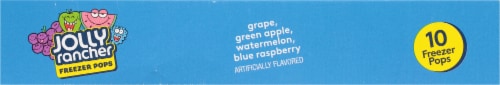 Jolly Rancher Freezer Pops 10 Count Perspective: bottom