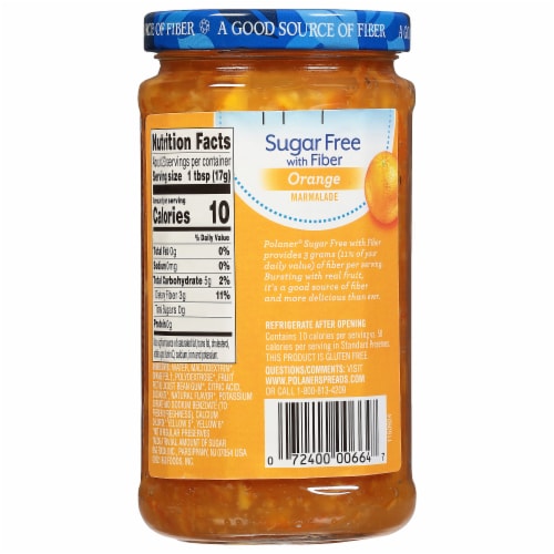 Polaner Sugar Free Orange Marmalade Perspective: bottom