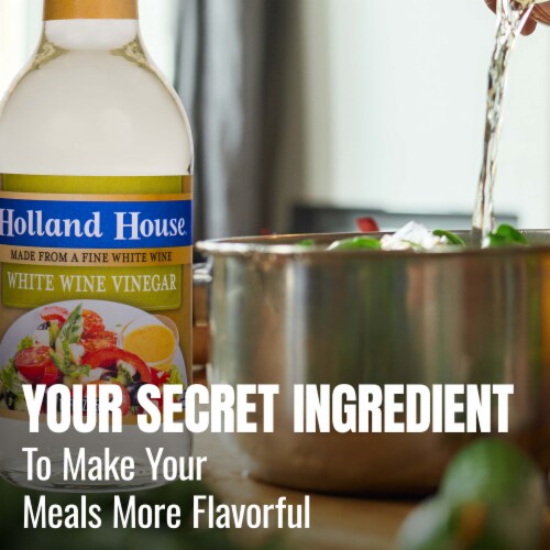 Holland House White Wine Vinegar Perspective: bottom