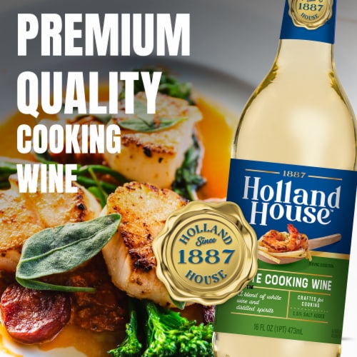 Holland House® White Cooking Wine Perspective: bottom