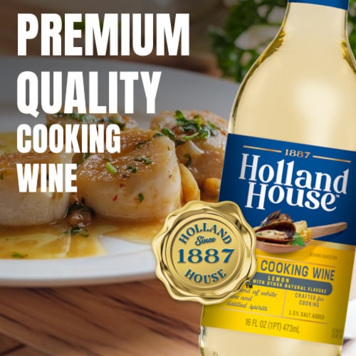 Holland House® White Cooking Wine with Lemon Perspective: bottom