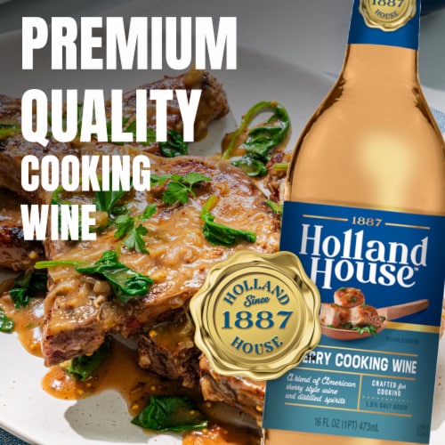 Holland House® Sherry Cooking Wine Perspective: bottom