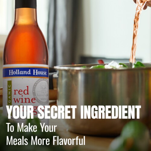 Holland House® Organic Red Wine Vinegar Perspective: bottom