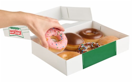 Krispy Kreme® Classic Assorted Doughnuts Perspective: bottom