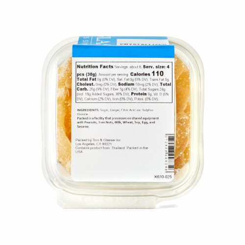 Torn & Glasser Crystallized Ginger Perspective: bottom